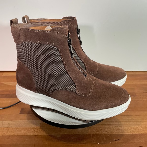 Naturalizer Tisha slip on wedge sneaker  - 7M  Brown - Picture 7 of 12